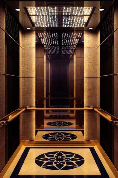 walls and interior design in elevator cabins 6